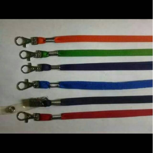 

Tali lanyard id card 1 cm polos