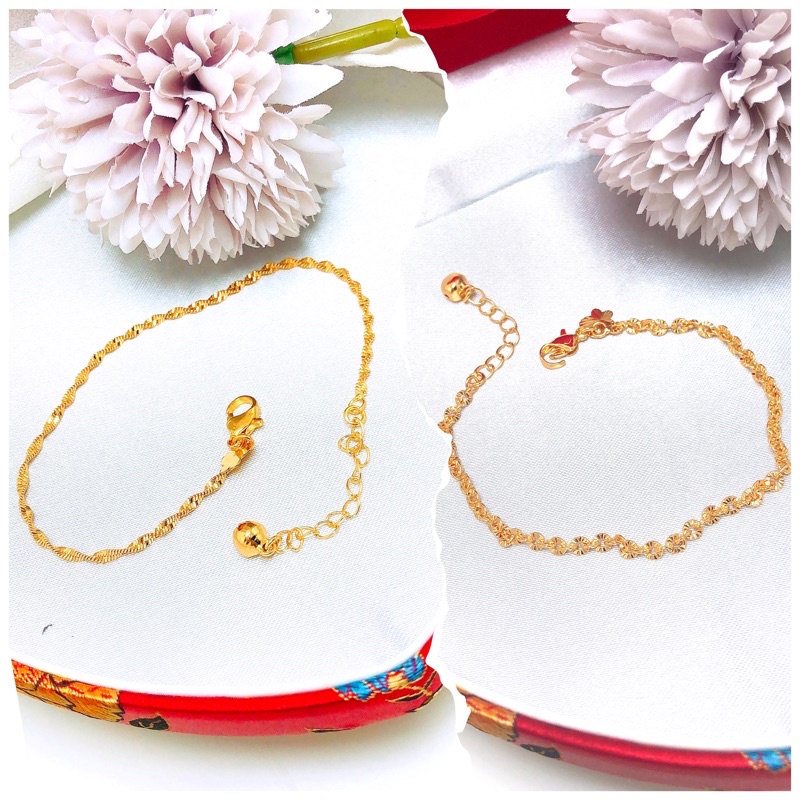 Gelang tangan borsalino nuri  emas Xuping