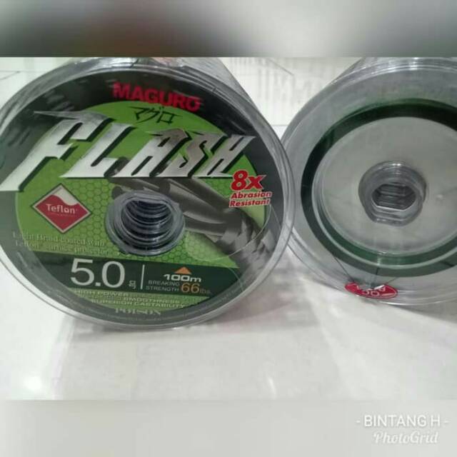 Senar PE Maguro Flash X8 PE 5 100 Meter