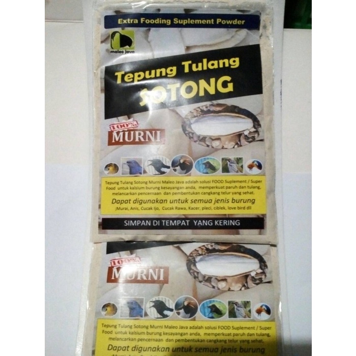 

NEW Tepung tulang sotong murni