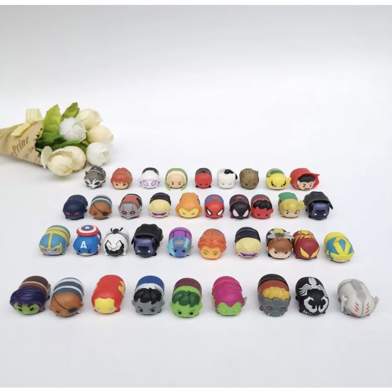 Mini Tsum Tsum Squishies Marvel Edition Original Loose Pack (Tsum2 Squishy size S 2cm Marvel)