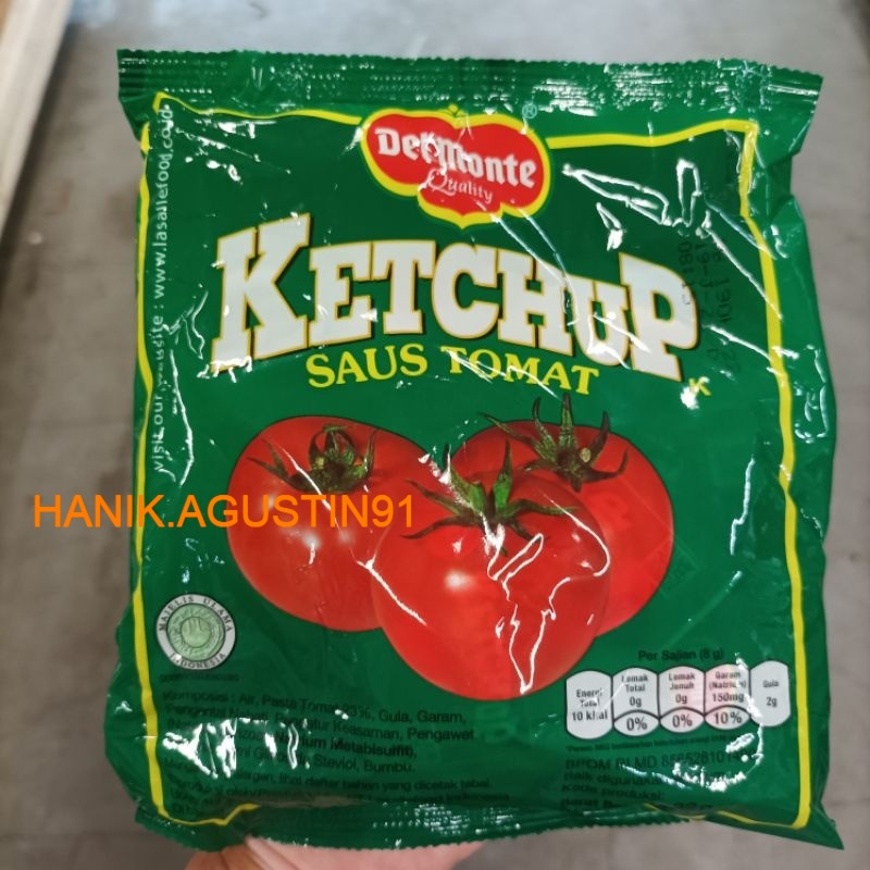 

Delmonte Saus Tomat Sachet isi 24 pcs Del Monte