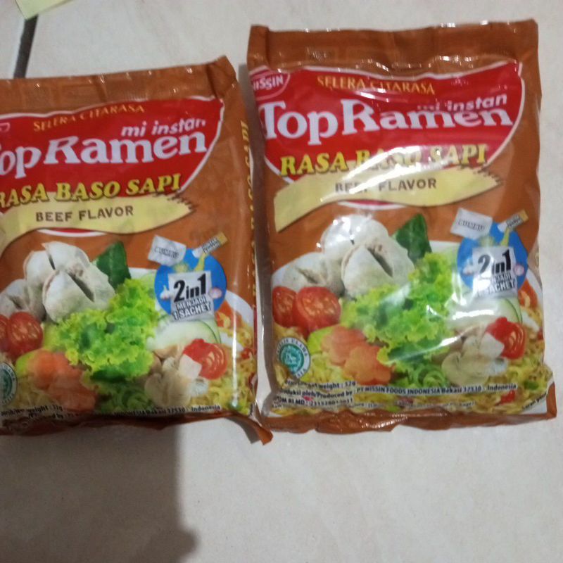 

mie top ramen jadul seperti mie gelas