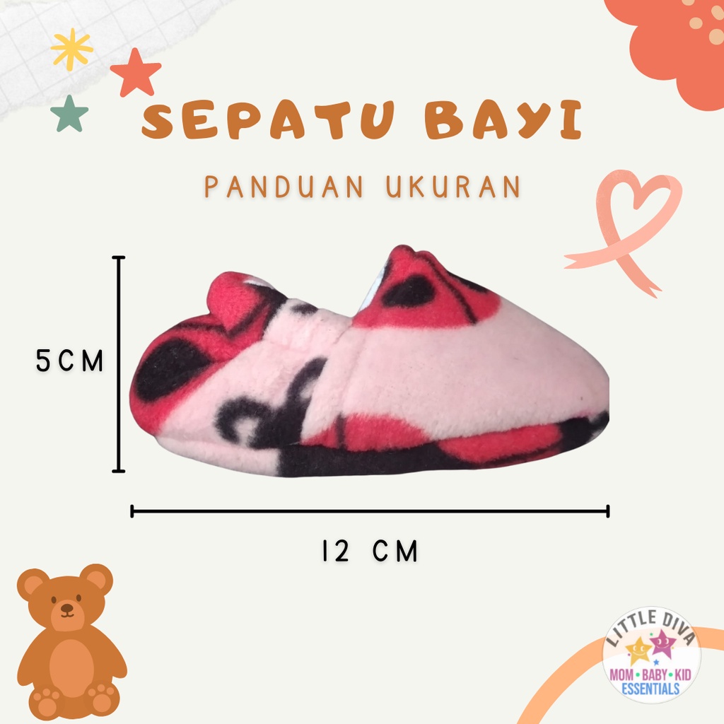 Sepatu Boots Bayi Perempuan dan Laki laki 6 Month s/d 12 Month BOOTS BABY Usia 6 Bulan - 12 Bulan