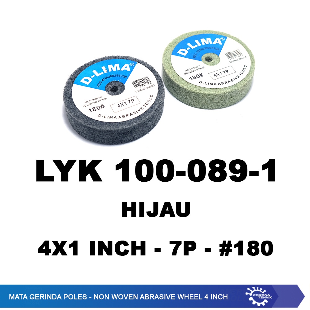 Non Woven Abrasive Wheel 4 Inch - Mata Gerinda Poles