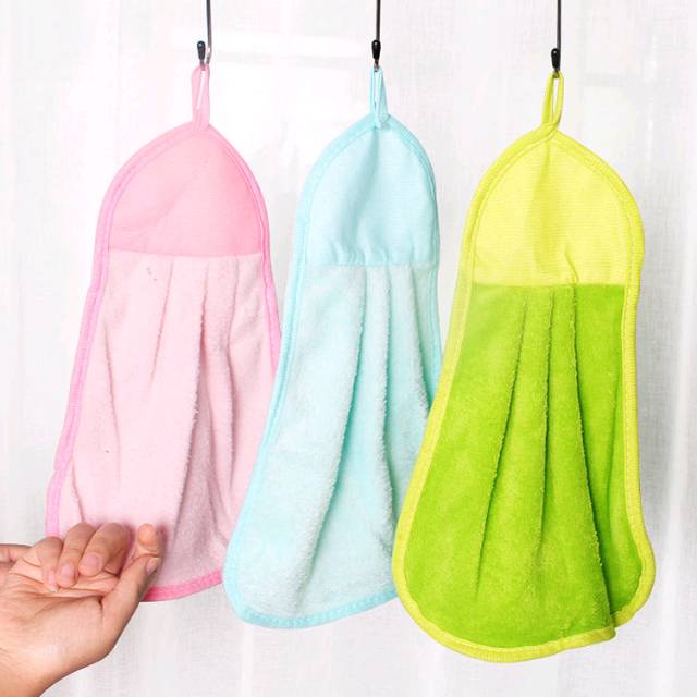 Megasari,Hand towel lap tangan warna polos