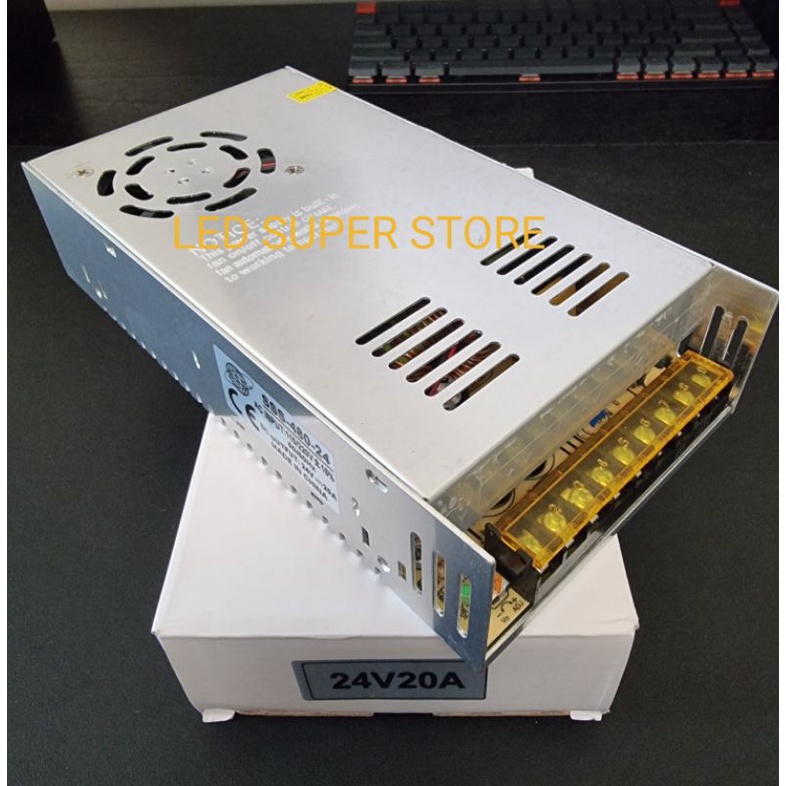 Power Supply Switching 24V 20A | PS 24 Volt 20 Ampere