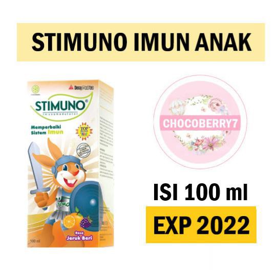 [[BISA COD]] Stimuno Syrup Jeruk Beri 100ml Multivitamin Anak untuk Imun Anak 100ml