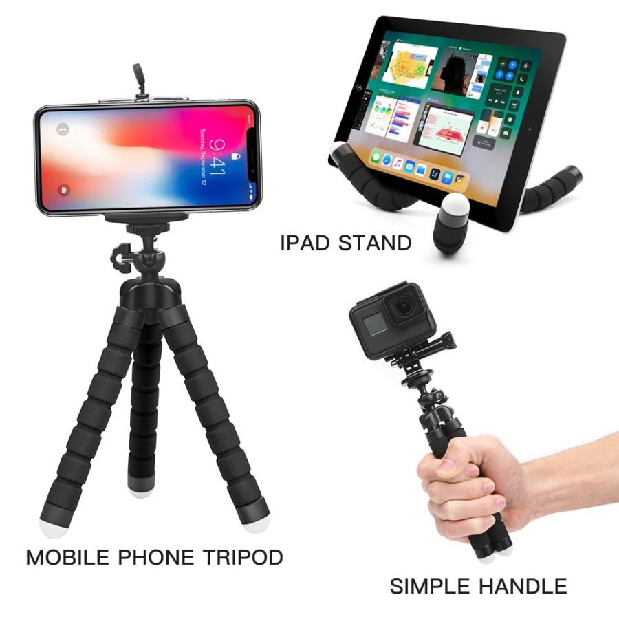 Tripod Spider - Tripod HP Murah - Tripod Mini HP - Tripod Gorila Mini - Tripod Handphone Holder