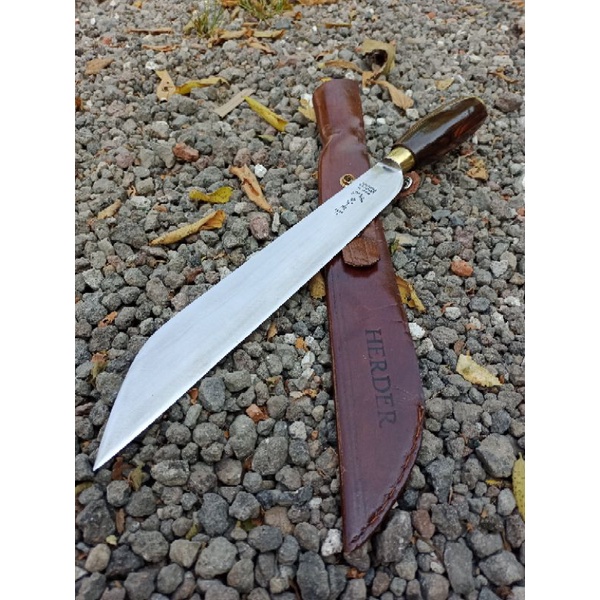pisau.HERDER.lokal.pb30cm.sarung dompet kulit.