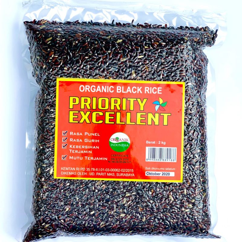 

Beras Hitam Organik Priority Excellent