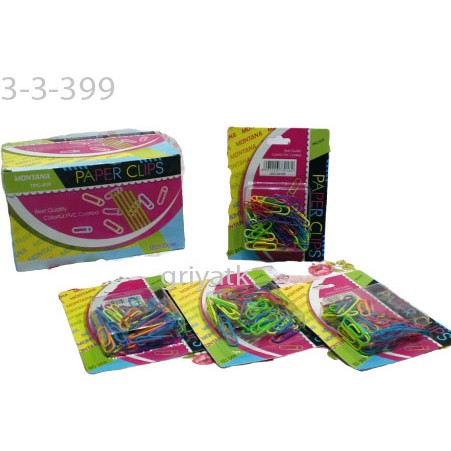 

Paper Clip / Klip / Penjepit Kertas montana harga per pack isi 60 clip