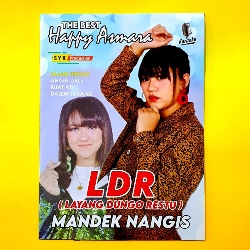 KASET ORIGINAL VIDEO MUSIK THE BEST HAPPY ASMARA TERBARU - LAGU DANGDUT KOPLO TOK TIK BISA KARAOKE