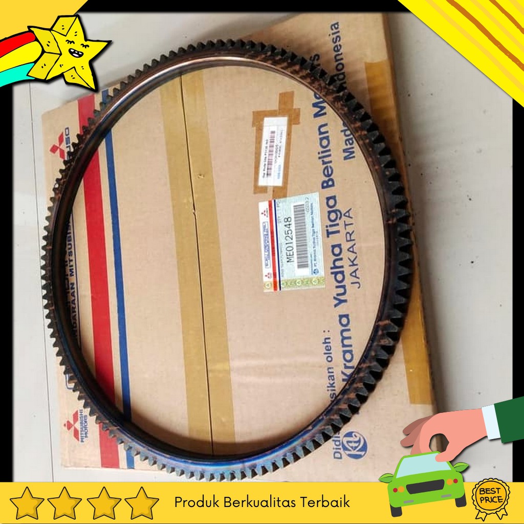 Gigi Roda Gila Mobil Mitsubishi Ps120 Original Ori Me012548 Ring Gear Flywheel