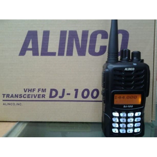 Handie Talkie Alinco DJ-W100 HT VHF Ori Bru Garansi DJ W100 W100 Radio