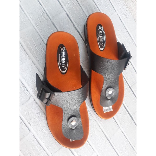 Sandal Wanita Kekinian Slip Slop Jepit Japit Birken Sendal Cewek Santai Casual