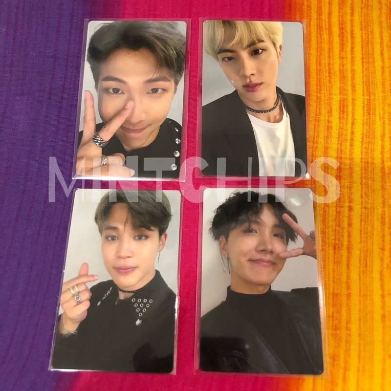 Photocard BTS Fake Love Jimin Jin RM Jhope