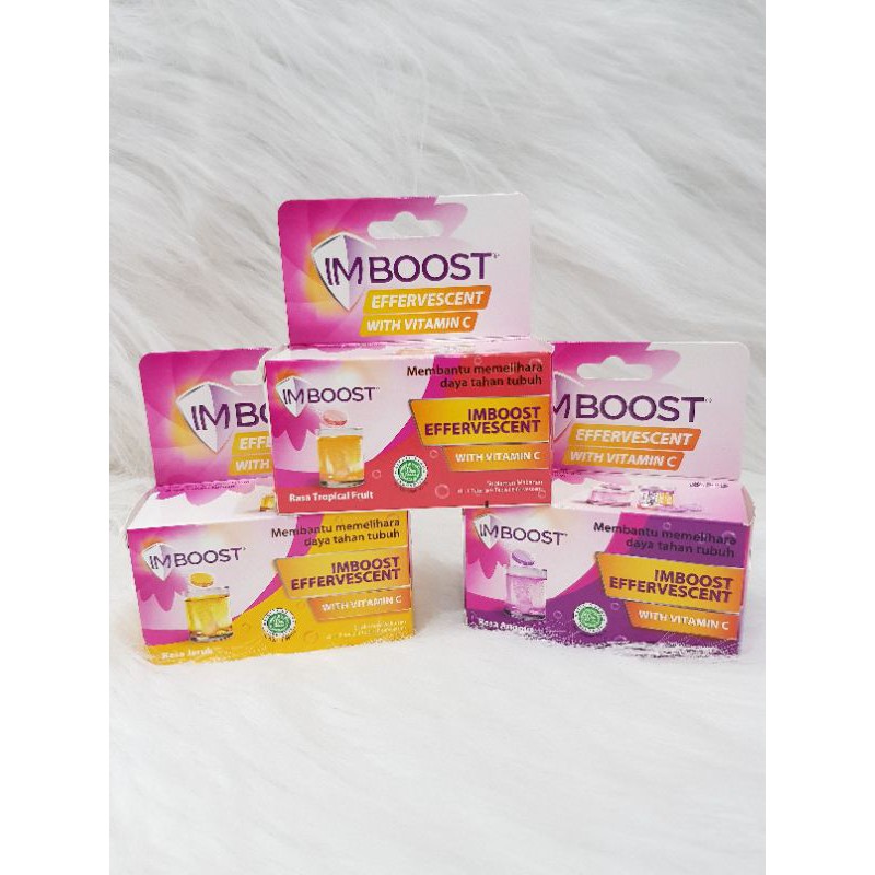 IMBOOST EFFERVESCENT WITH VITAMIN C 8TAB