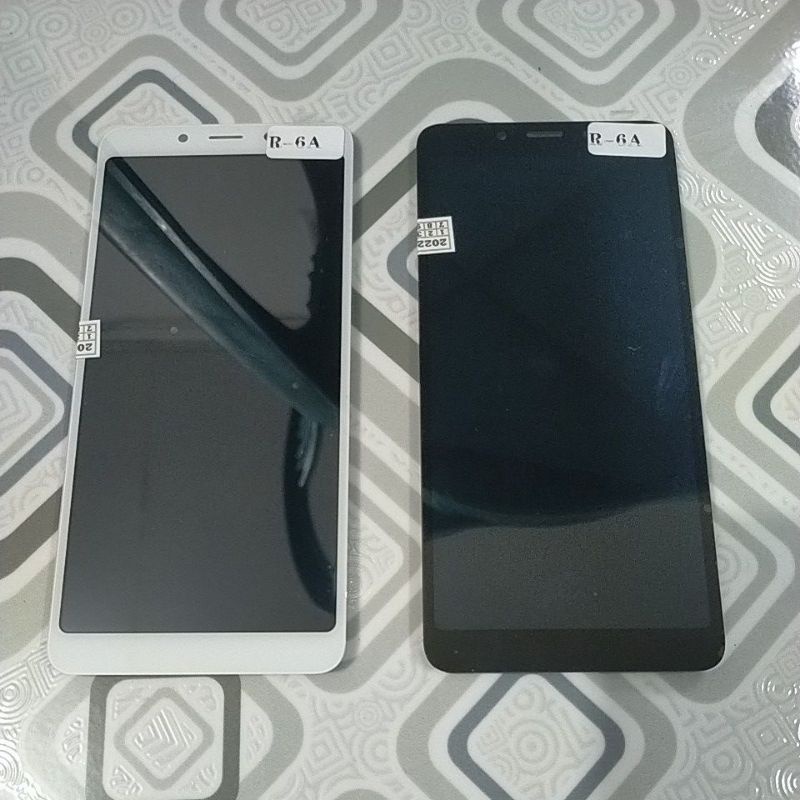 LCD REDMI 6 /6A BLAK WHITE ORG