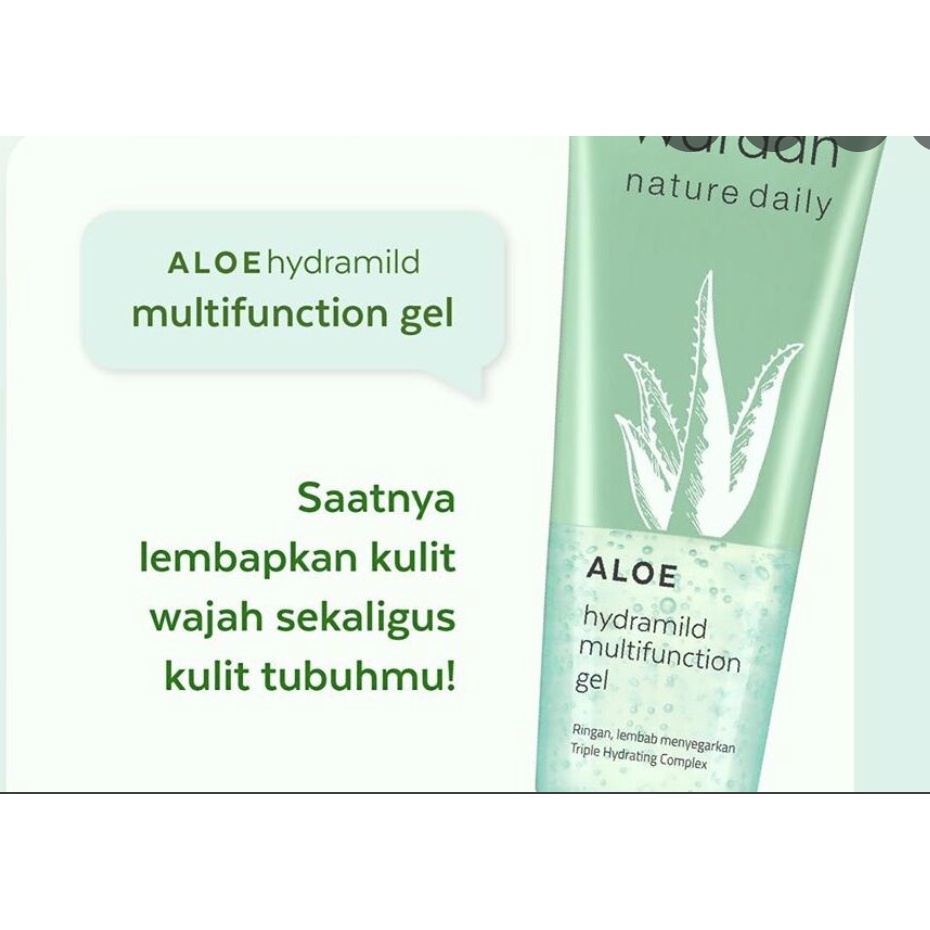 Wardah Aloe vera gel 100 ml