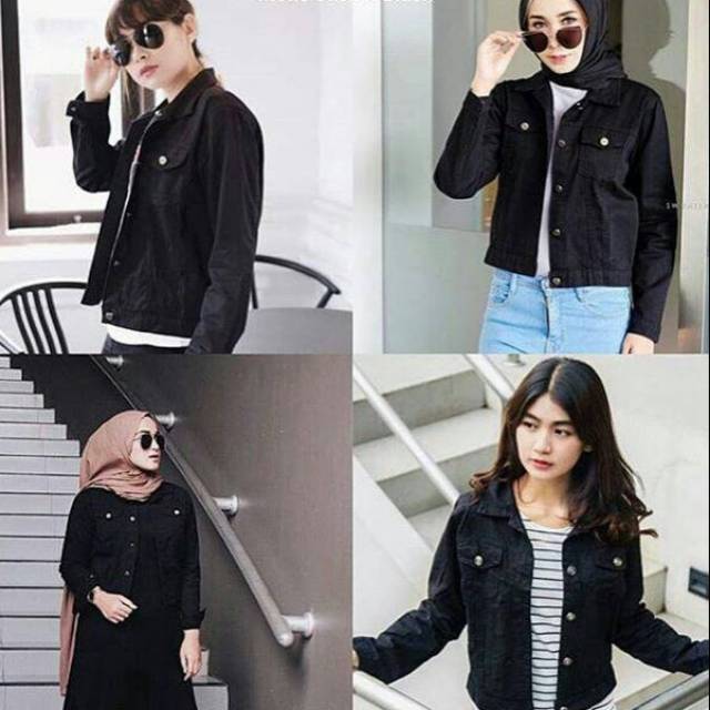 JAKET HITAM PEKAT