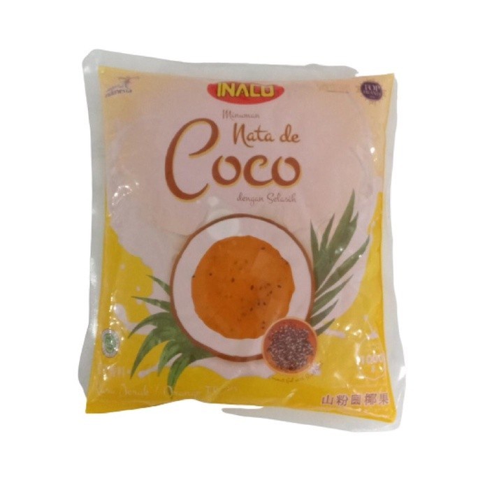 

Inaco Nata De Coco Dengan Selasih Rasa Jeruk 1kg