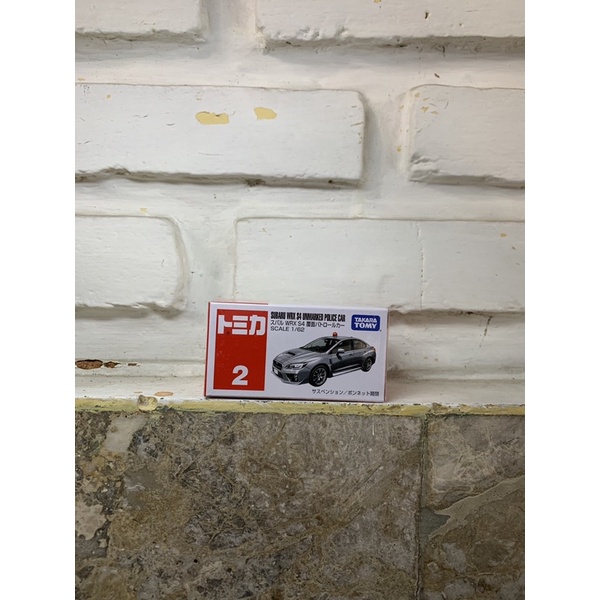 takara tomy subaru wrx s4 unmarked police