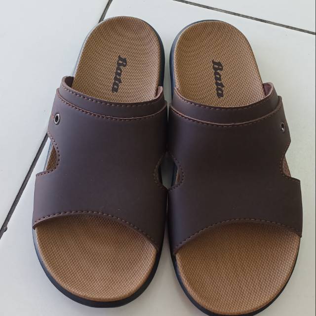 Sandal pria bata ori model selop 2 varian warna
