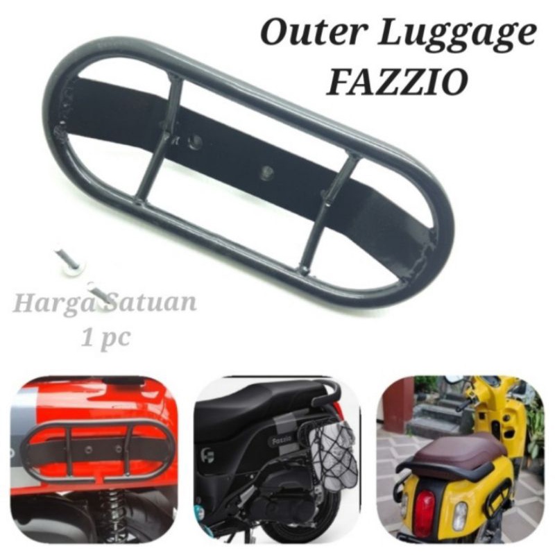 OUTER LUGGAGE FAZZIO BREKET BAGASI SAMPING FAZZIO 125 2022