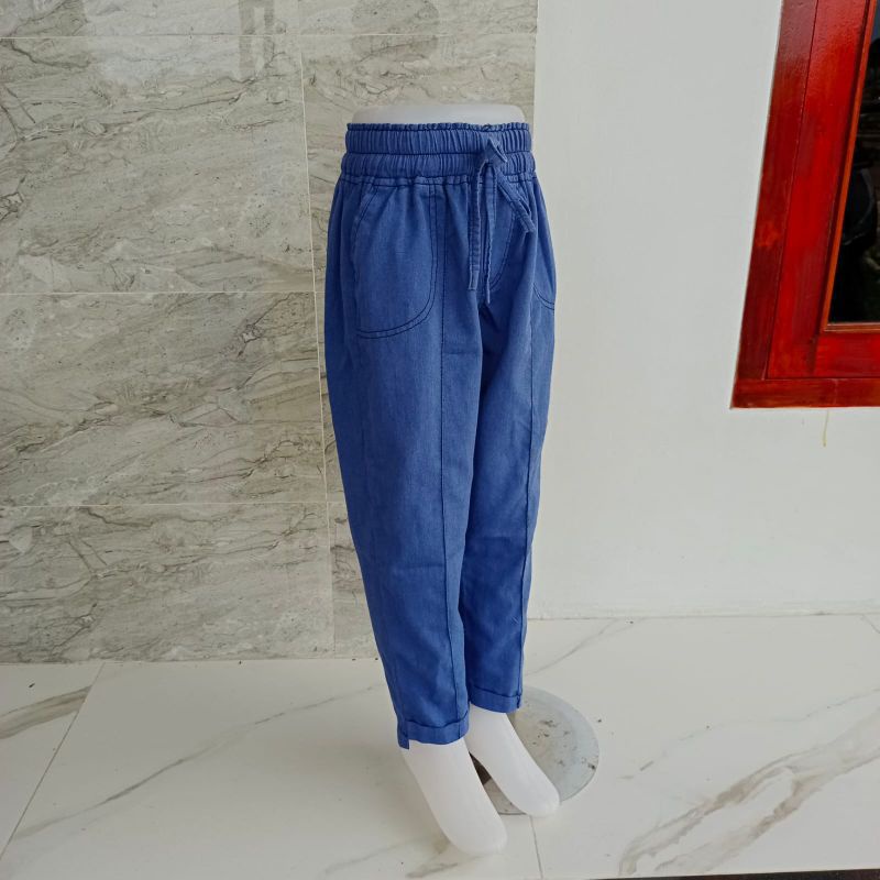 BAGGY PANTS JEANS ANAK 4-10 THN/CELANA JEANS ANAK PEREMPUAN