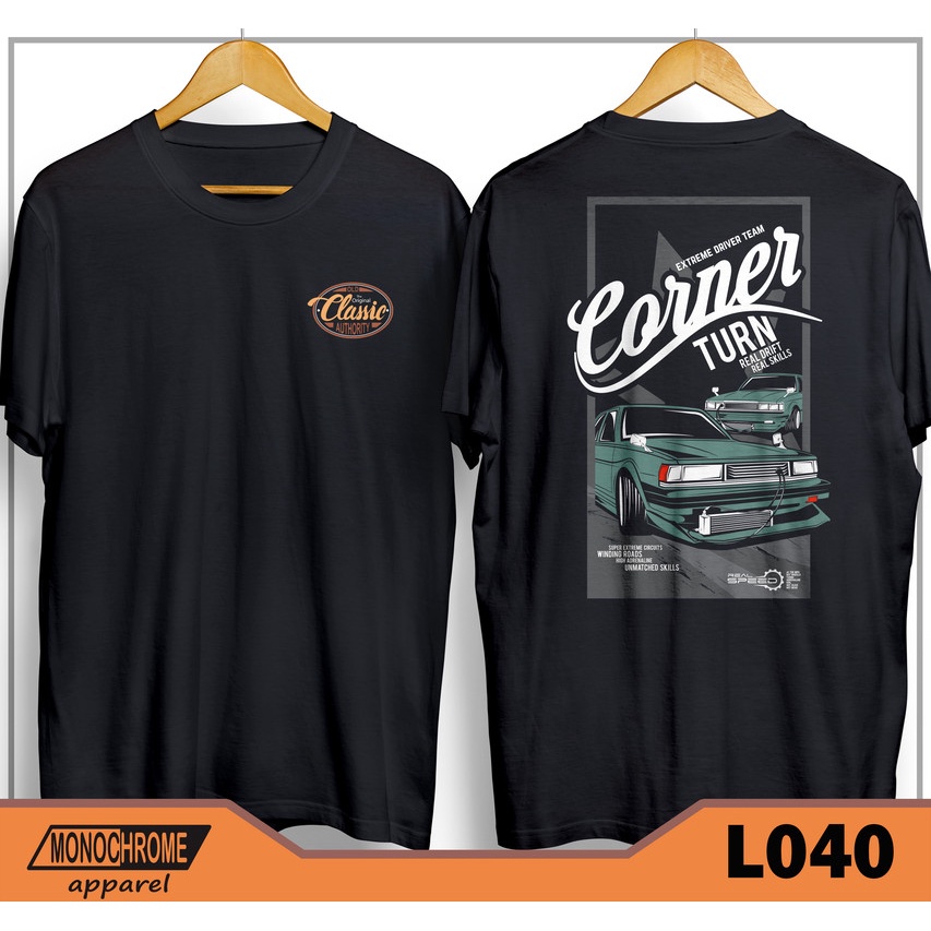 L040 Kaos Baju Mobil Legend Tua Klasik JDM Classic Car Distro Pria