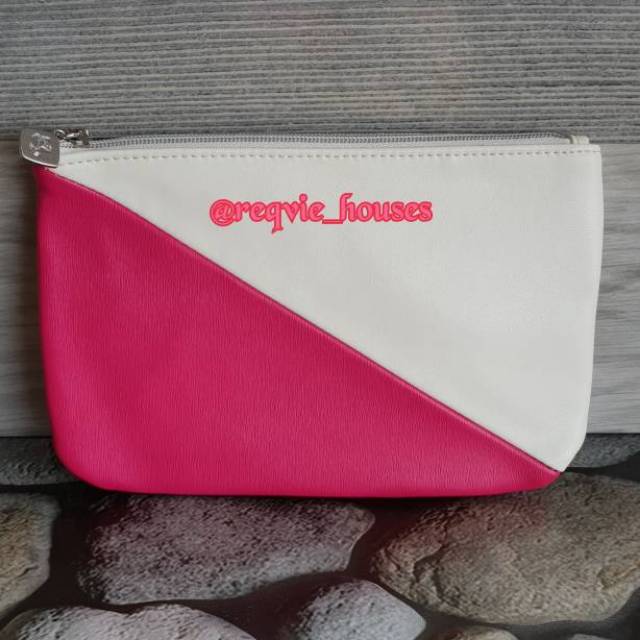 Lancome White Pink Pouch