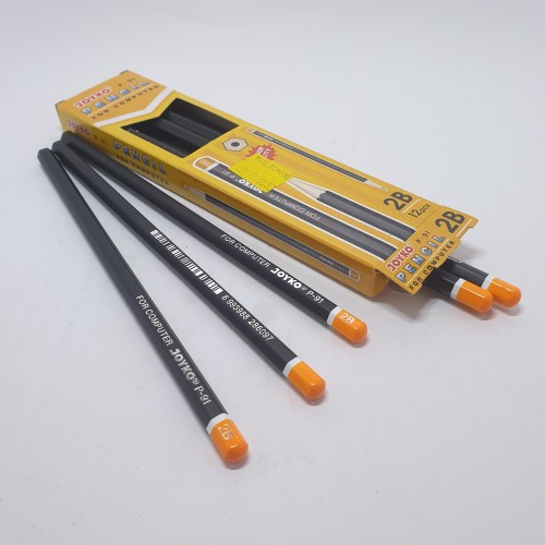 

Joyko Pencil P-91 (2b) For Computer / Pensil 2b Merk Joyko