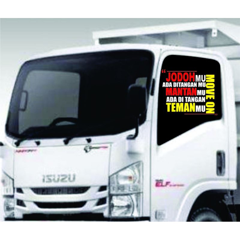 STIKER KACA MOBIL PICK UP TRUK DLL Termurah