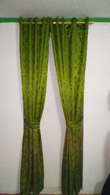 Promo Gorden Gordyn Smocring 10 Lobang Di Jual Perlembar