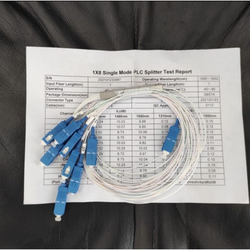 Jual Passive Splitter Plc Sc Upc Pasif Spliter Fiber Optic Shopee Indonesia