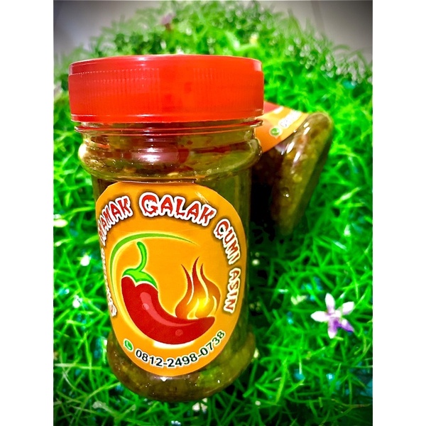 

sambal mamak galak cumi asin