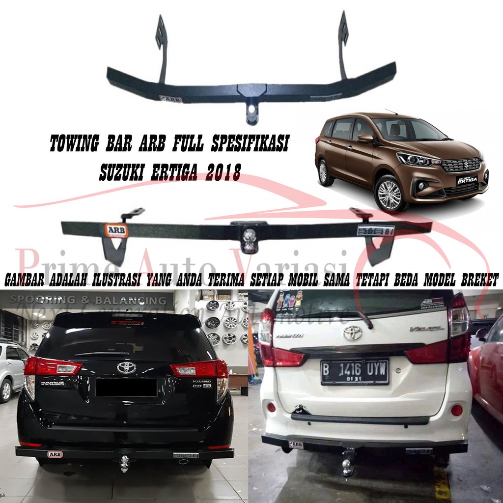 TOWING BAR ARB BESI BUMPER BELAKANG TOWING BAR - ERTIGA 2018