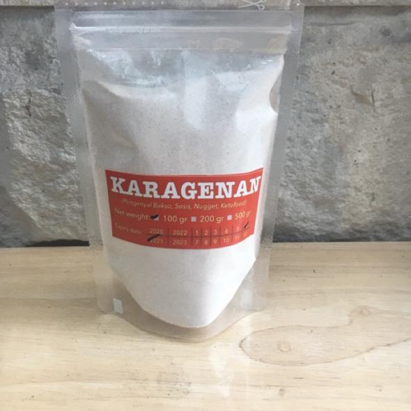 

[PRODUK KDMM0] Karagenan Kappa/ Carrageenan / Karagen / pengenyal bakso, sosis, nugget 100 gram 8PA