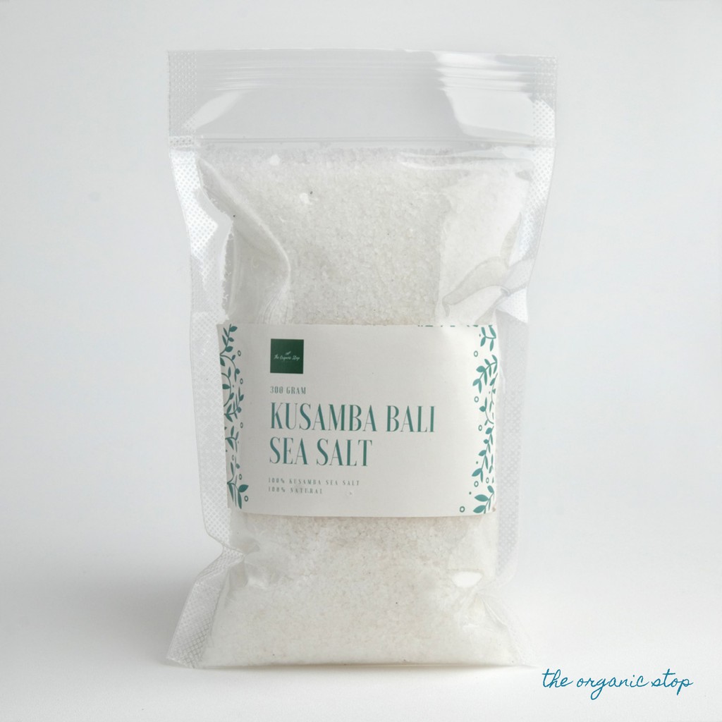 

TheOrganicStop Balinese Kusamba Sea Salt Garam Kusamba Bali 300gram