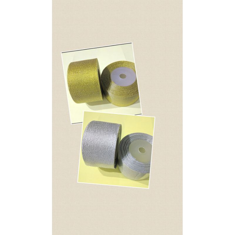 

dijual per roll: pita metalik atau glitter diameter 5 cm