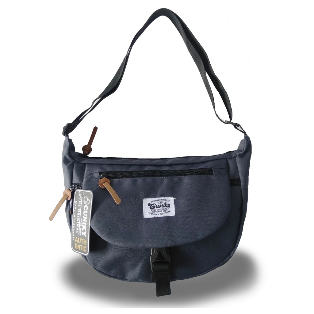HSTR Tas Selempang Bahu Slingbag Shoulder Bag pria Wanita Besar Original Distro Bisa Untuk Sekolah Muat Buku Besar