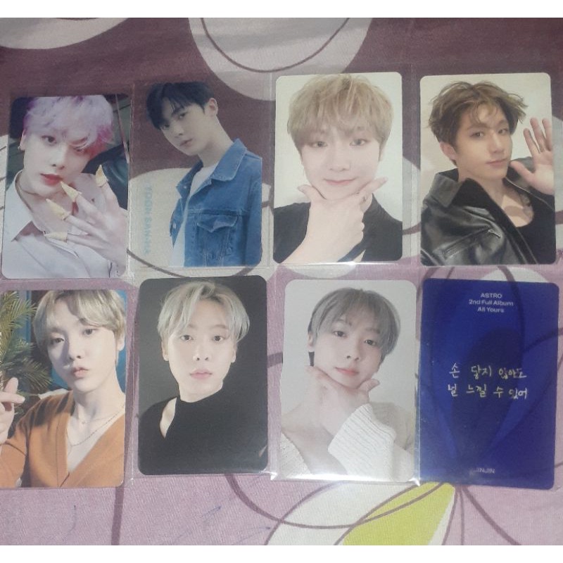 ASTRO OFFICIAL PHOTOCARD PC SANHA JINJIN