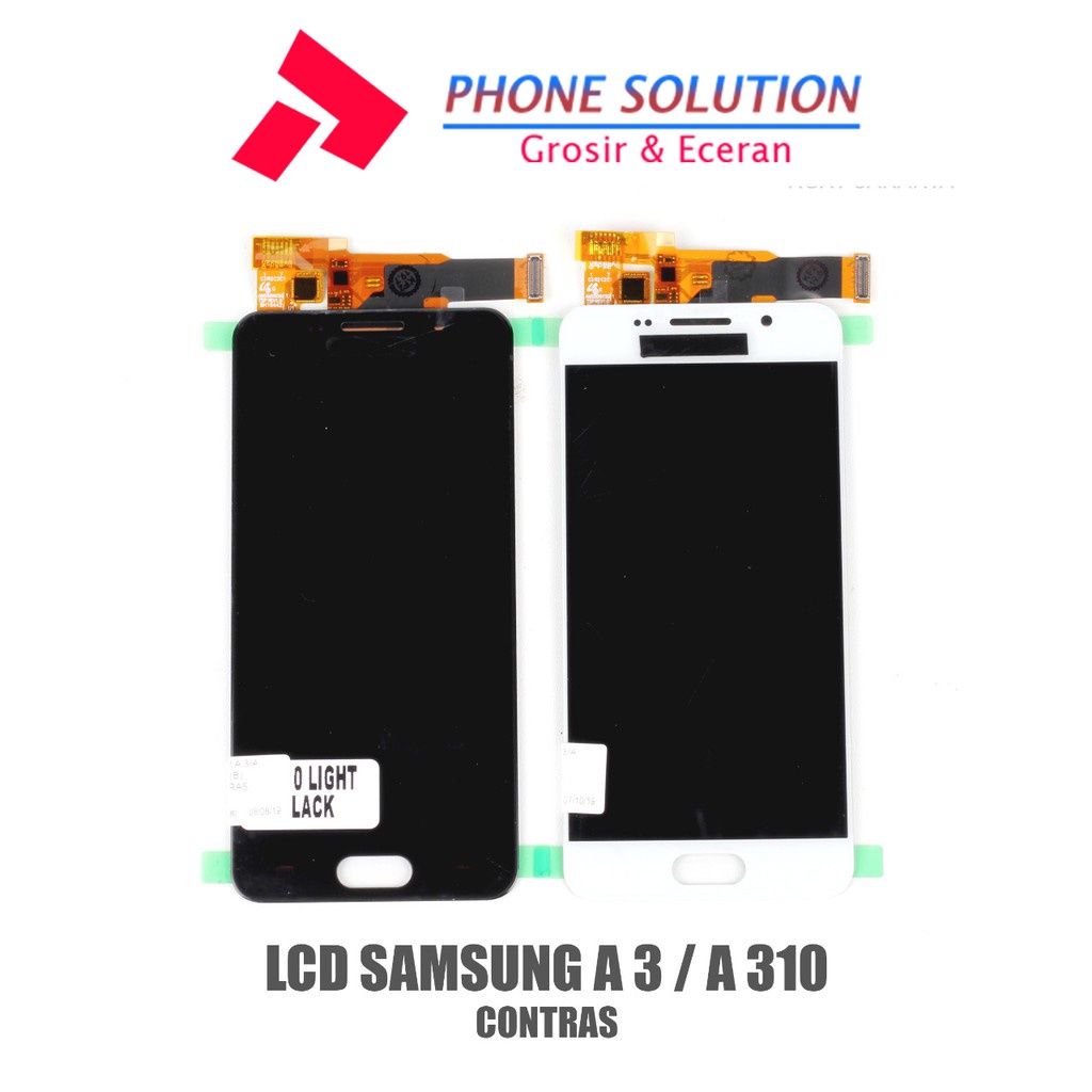 LCD Samsung A3 A310M Fullset Touchscreen // Supplier LCD Samsung - Garansi 1 Bulan