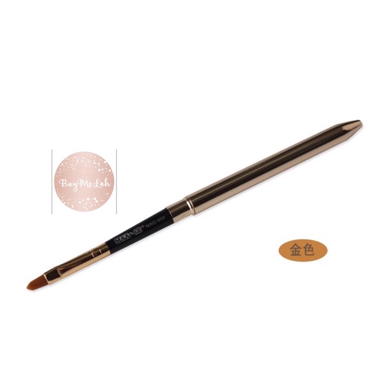 Lip Brush Gold Case/kuas lipstik