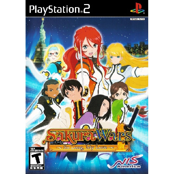 DVD Kaset Game PS2 Sakura Wars So Long, My Love (2 DISC)