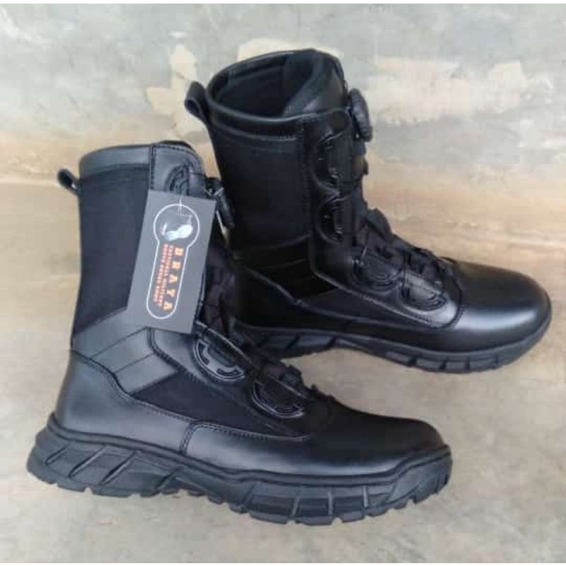 Sepatu PDL JATAH POLRI TALI PUTAR SEPATU PDL JATAH POLRI TALI BIASA KULIT ASLI