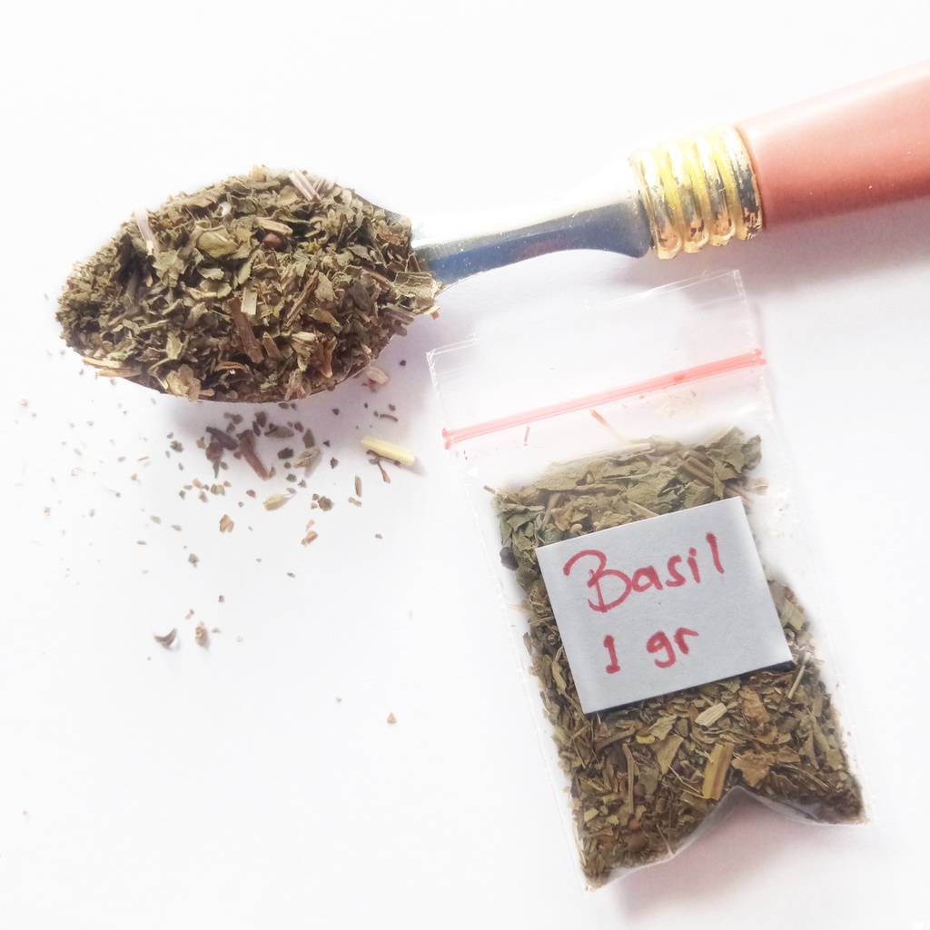 

Rempah - Rempah kering BASIL Dried Western Herbs Kering Bisa COD bumbudapurbintang