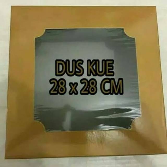 

Dus Emas 28x28 /dus kue