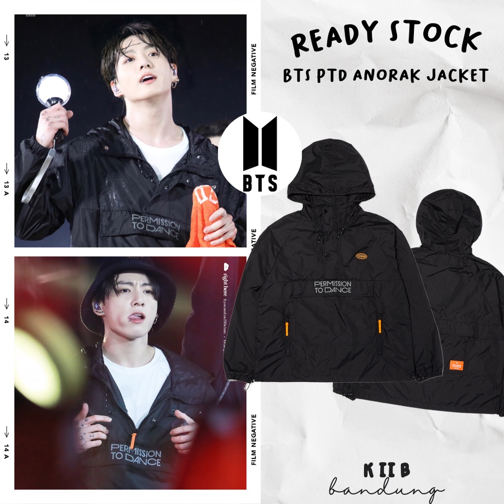 BTS permissiontodance ptd anorak アノラック PERMISSION TO DANCE ウインドブレーカー(ANORAK)